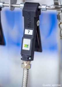 Schnüffel-Klammer von der aprotec GmbH