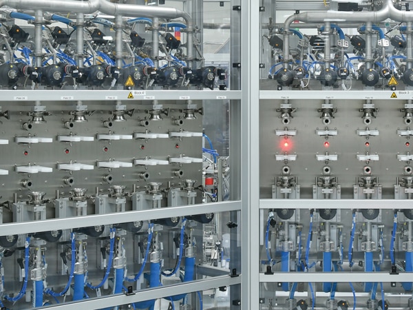Bürkert Membranventile verbaut in Dialysefiltern von B. Braun Avitum Saxonia